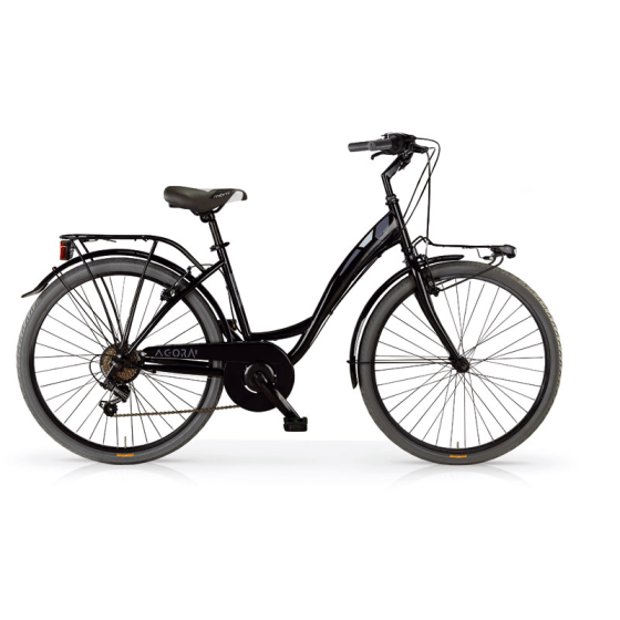 AGORA 26 Inch Meisjesfiets met 6 Versnellingen en Batterijverlichting AGORA 26 Inch Meisjesfiets met 6 Versnellingen en Batterijverlichting
